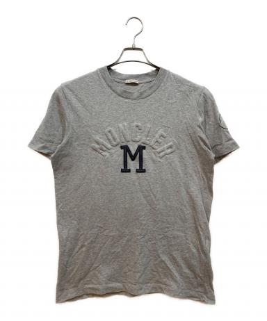 中古・古着通販】MONCLER (モンクレール) Tシャツ グレー サイズ:M