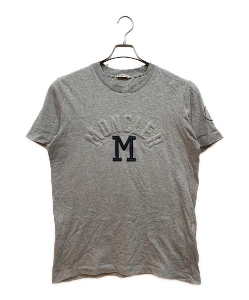 MONCLER（モンクレール）MONCLER (モンクレール) Tシャツ グレー サイズ:Mの古着・服飾アイテム
