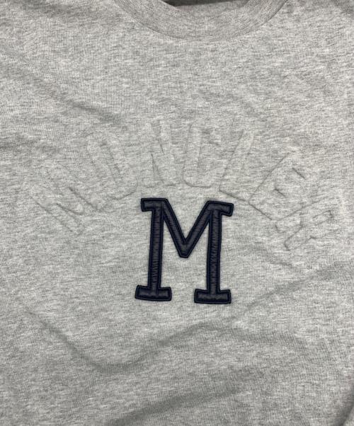 MONCLER（モンクレール）MONCLER (モンクレール) Tシャツ グレー サイズ:Mの古着・服飾アイテム