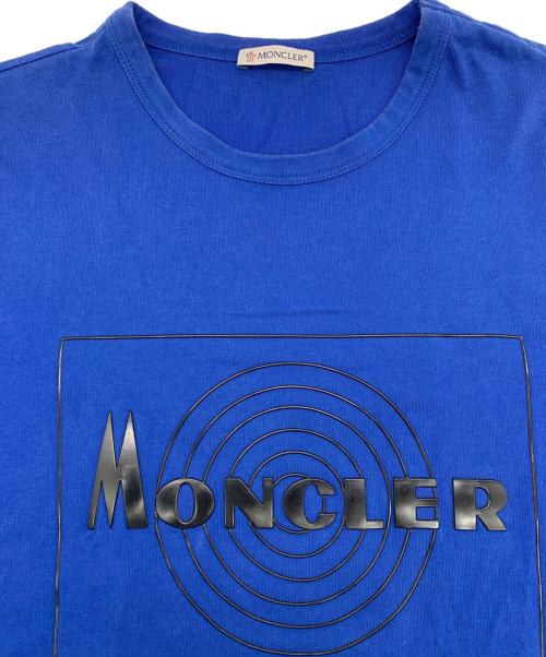 MONCLER（モンクレール）MONCLER (モンクレール) Tシャツ ブルー サイズ:Mの古着・服飾アイテム