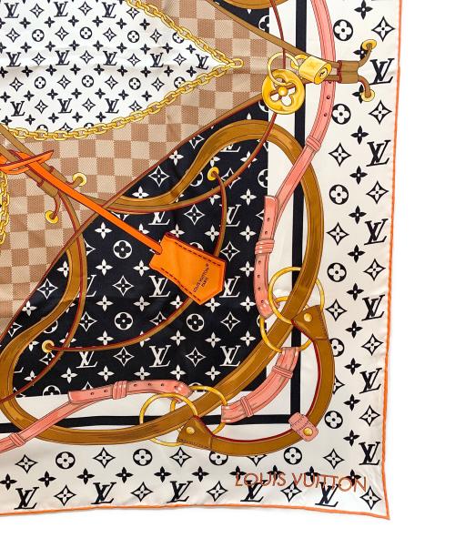 LOUIS VUITTON（ルイ ヴィトン）LOUIS VUITTON (ルイ ヴィトン) シルクスカーフの古着・服飾アイテム