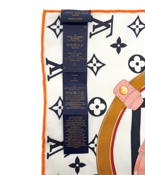 LOUIS VUITTON（ルイ ヴィトン）LOUIS VUITTON (ルイ ヴィトン) シルクスカーフの古着・服飾アイテム