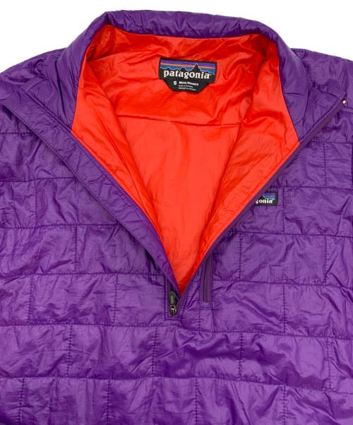 Patagonia（パタゴニア）Patagonia (パタゴニア) ナノパフジャケット パープル サイズ:Sの古着・服飾アイテム