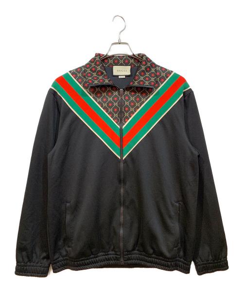 GUCCI（グッチ）GUCCI (グッチ) トラックジャケット ブラック サイズ:Mの古着・服飾アイテム
