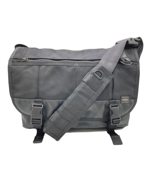 PORTER（ポーター）PORTER (ポーター) メッセンジャーバッグ ブラックの古着・服飾アイテム