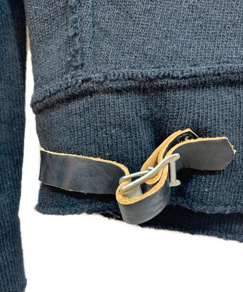 JUNYA WATANABE CdG MAN（ジュンヤ ワタナベ コム デ ギャルソン マン）JUNYA WATANABE CdG MAN (ジュンヤ ワタナベ コム デ ギャルソン マン) ニットジャケット ブラック サイズ:Mの古着・服飾アイテム