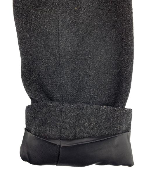 BURBERRY BLUE LABEL（バーバリーロンドンブルーレーベル）BURBERRY BLUE LABEL (バーバリーロンドンブルーレーベル) ウールコート ブラック サイズ:38の古着・服飾アイテム