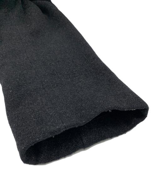 BURBERRY BLUE LABEL（バーバリーロンドンブルーレーベル）BURBERRY BLUE LABEL (バーバリーロンドンブルーレーベル) ウールコート ブラック サイズ:38の古着・服飾アイテム