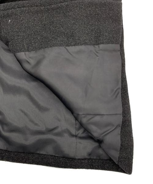 BURBERRY BLUE LABEL（バーバリーロンドンブルーレーベル）BURBERRY BLUE LABEL (バーバリーロンドンブルーレーベル) ウールコート ブラック サイズ:38の古着・服飾アイテム