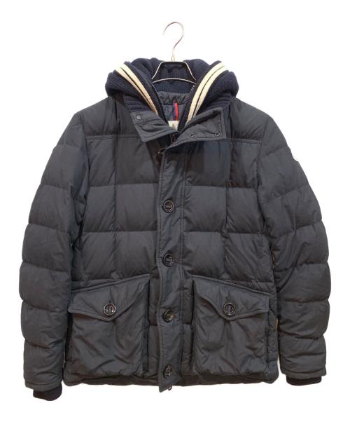 MONCLER（モンクレール）MONCLER (モンクレール) ダウンジャケット ネイビー サイズ:1の古着・服飾アイテム
