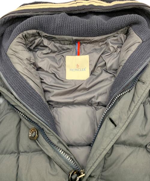 MONCLER（モンクレール）MONCLER (モンクレール) ダウンジャケット ネイビー サイズ:1の古着・服飾アイテム