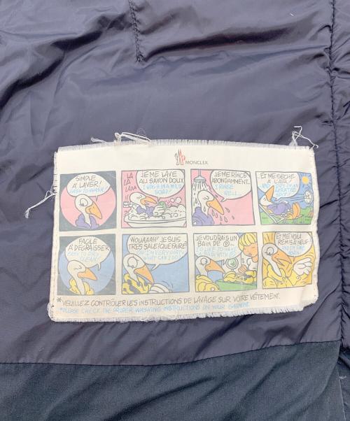 MONCLER（モンクレール）MONCLER (モンクレール) ダウンジャケット ネイビー サイズ:1の古着・服飾アイテム