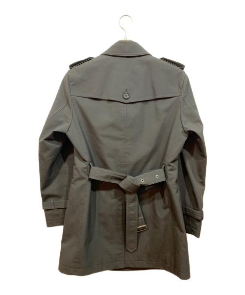 BURBERRY BLACK LABEL（バーバリーブラックレーベル）BURBERRY BLACK LABEL (バーバリーブラックレーベル) ステンカラーコート ブラック サイズ:Mの古着・服飾アイテム