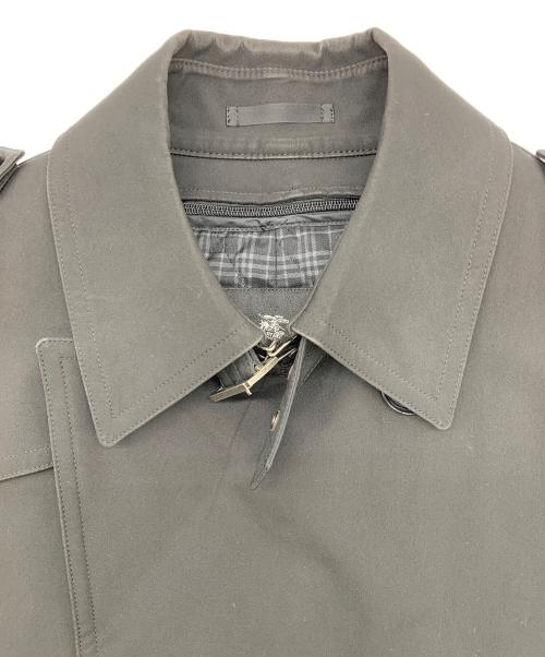 BURBERRY BLACK LABEL（バーバリーブラックレーベル）BURBERRY BLACK LABEL (バーバリーブラックレーベル) ステンカラーコート ブラック サイズ:Mの古着・服飾アイテム
