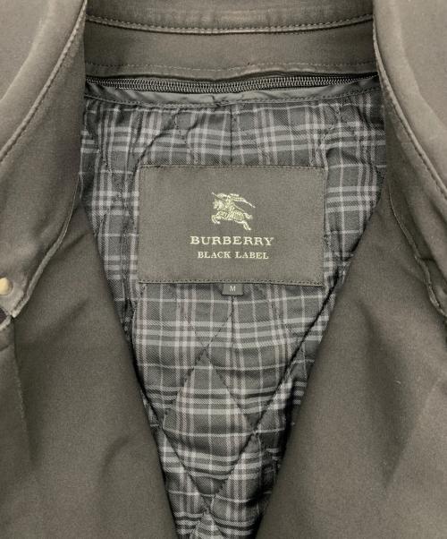 BURBERRY BLACK LABEL（バーバリーブラックレーベル）BURBERRY BLACK LABEL (バーバリーブラックレーベル) ステンカラーコート ブラック サイズ:Mの古着・服飾アイテム