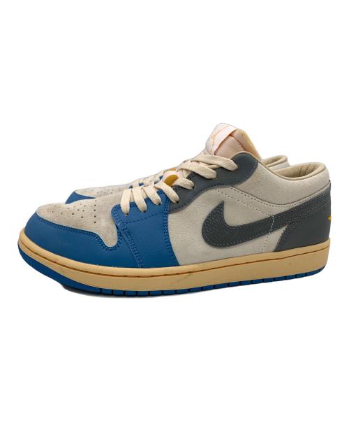 NIKE（ナイキ）NIKE (ナイキ) AIR JORDAN 1 LOW ブルー×ライトグレー サイズ:US/10.5の古着・服飾アイテム