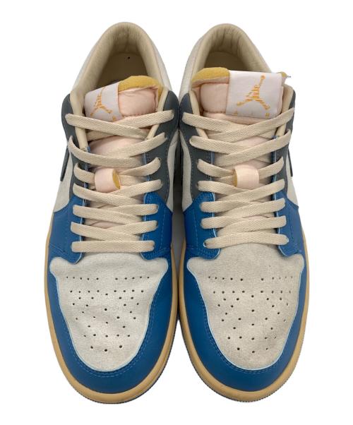 NIKE（ナイキ）NIKE (ナイキ) AIR JORDAN 1 LOW ブルー×ライトグレー サイズ:US/10.5の古着・服飾アイテム