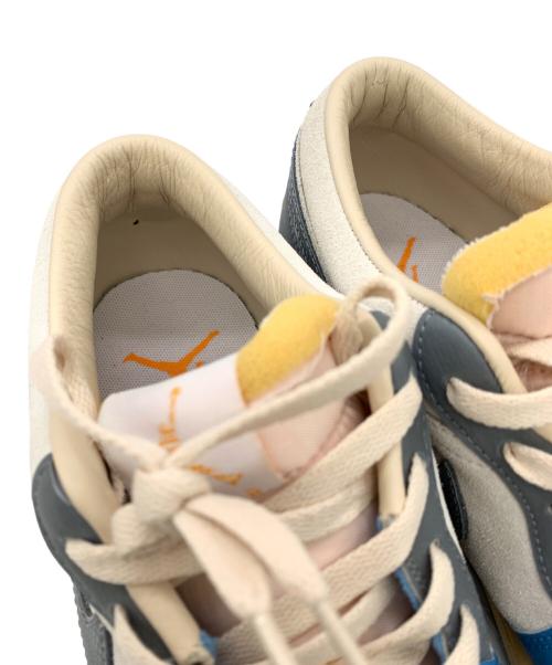 NIKE（ナイキ）NIKE (ナイキ) AIR JORDAN 1 LOW ブルー×ライトグレー サイズ:US/10.5の古着・服飾アイテム