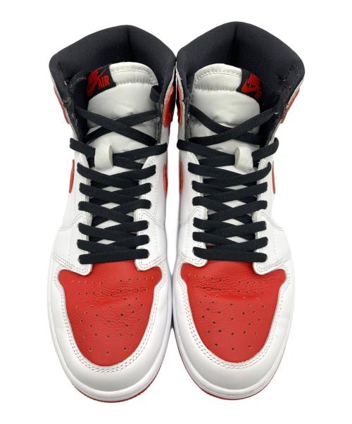 NIKE（ナイキ）NIKE (ナイキ) Air Jordan 1 High OG Heritage / エアジョーダン1 ハイ OG ヘリテージ ホワイト×レッド サイズ:US/10.5の古着・服飾アイテム