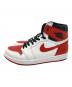 NIKE (ナイキ) Air Jordan 1 High OG Heritage / エアジョーダン1 ハイ OG ヘリテージ ホワイト×レッド サイズ:US/10.5：8000円