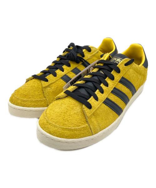 adidas（アディダス）adidas (アディダス) Jabbar Lo ブルース・リー スニーカー ブラック×イエロー サイズ:US10 1/2の古着・服飾アイテム