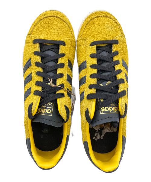 adidas（アディダス）adidas (アディダス) Jabbar Lo ブルース・リー スニーカー ブラック×イエロー サイズ:US10 1/2の古着・服飾アイテム