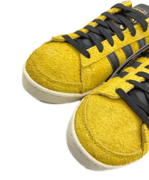 adidas（アディダス）adidas (アディダス) Jabbar Lo ブルース・リー スニーカー ブラック×イエロー サイズ:US10 1/2の古着・服飾アイテム