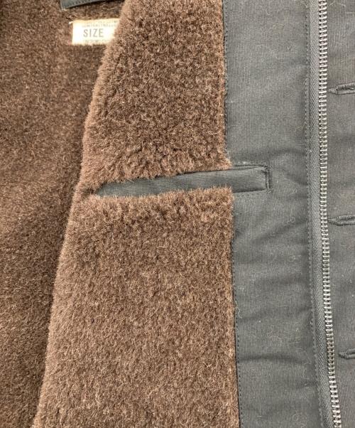 NAVY DEPARTMENT（ネイビーデパートメント）NAVY DEPARTMENT (ネイビーデパートメント) ジップジャケット ブラック サイズ:36の古着・服飾アイテム