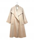 Nobleノーブル）の古着「ウールチェスターコート」｜ベージュ