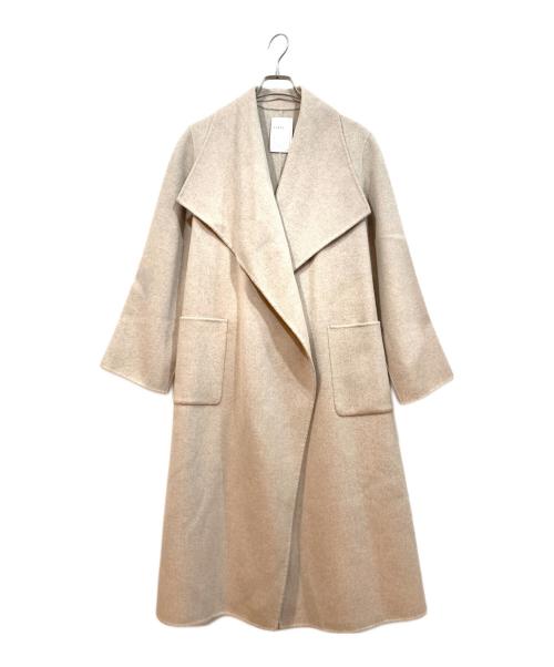 Noble（ノーブル）Noble (ノーブル) ウールチェスターコート ベージュ サイズ:36の古着・服飾アイテム