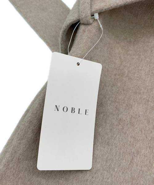 Noble（ノーブル）Noble (ノーブル) ウールチェスターコート ベージュ サイズ:36の古着・服飾アイテム