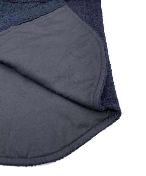 MUSE（ミューズ）MUSE (ミューズ) ツイードジャケット ネイビー サイズ:Fの古着・服飾アイテム