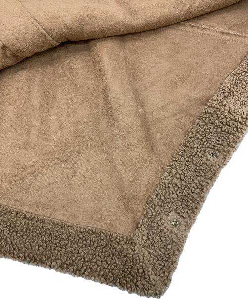 FRAMeWORK（フレームワーク）FRAMeWORK (フレームワーク) ボアポンチョコートジャケット ブラウン サイズ:Fの古着・服飾アイテム