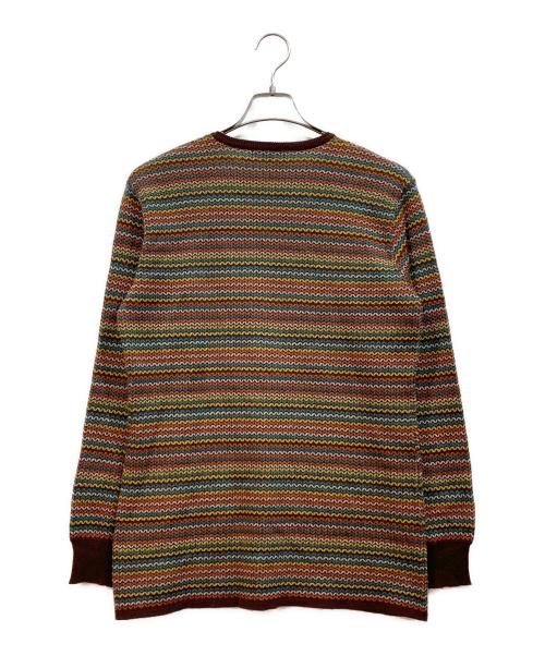 Yves Saint Laurent（イヴサンローラン）Yves Saint Laurent (イヴサンローラン) 厚手カーディガン ブラウン サイズ:160の古着・服飾アイテム