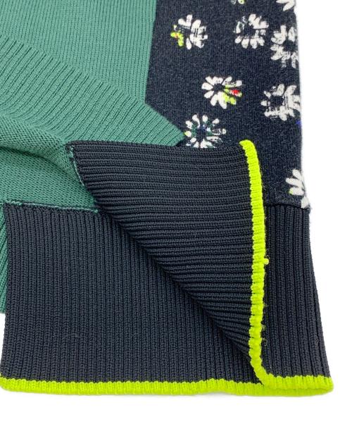 FRED PERRY（フレッドペリー）FRED PERRY (フレッドペリー) 厚手ニット グリーン サイズ:SIZE36の古着・服飾アイテム