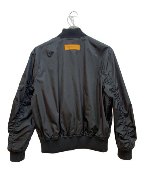LOUIS VUITTON（ルイ ヴィトン）LOUIS VUITTON (ルイ ヴィトン) リバーシブルボンバージャケット/MA-1ジャケット オレンジ×ブラック サイズ:50の古着・服飾アイテム