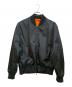 LOUIS VUITTON（ルイ ヴィトン）の古着「リバーシブルボンバージャケット/MA-1ジャケット」｜オレンジ×ブラック