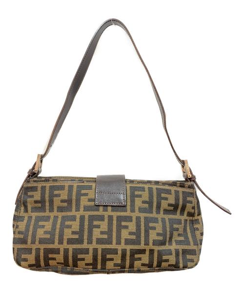 FENDI（フェンディ）FENDI (フェンディ) セミショルダーバッグ ブラウンの古着・服飾アイテム
