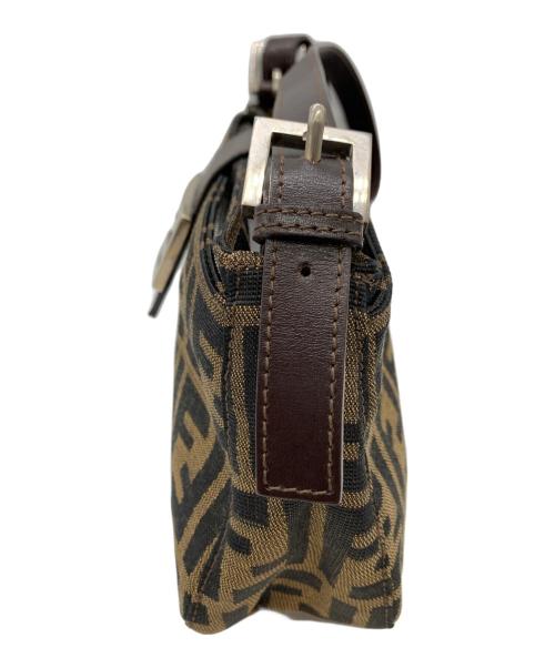 FENDI（フェンディ）FENDI (フェンディ) セミショルダーバッグ ブラウンの古着・服飾アイテム