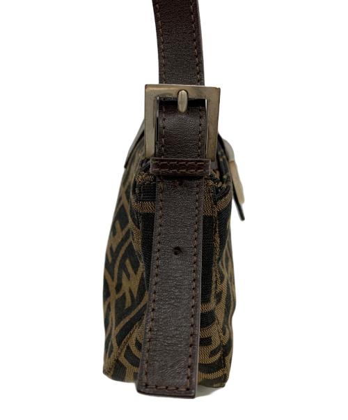 FENDI（フェンディ）FENDI (フェンディ) セミショルダーバッグ ブラウンの古着・服飾アイテム