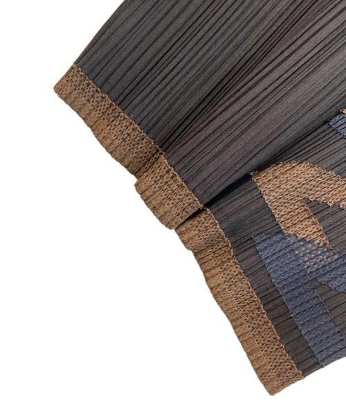 PLEATS PLEASE（プリーツプリーズ）PLEATS PLEASE (プリーツプリーズ) ISSEY MIYAKE (イッセイミヤケ) プリーツカットソー ブラック サイズ:3の古着・服飾アイテム