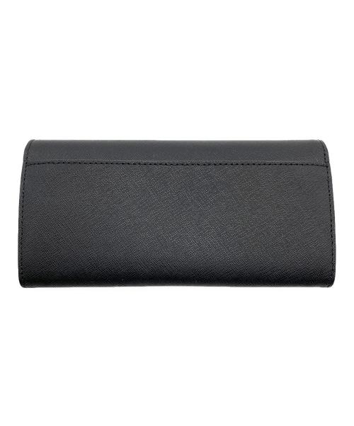 MICHAEL KORS（マイケル・コース）MICHAEL KORS (マイケル・コース) 長財布 ブラックの古着・服飾アイテム