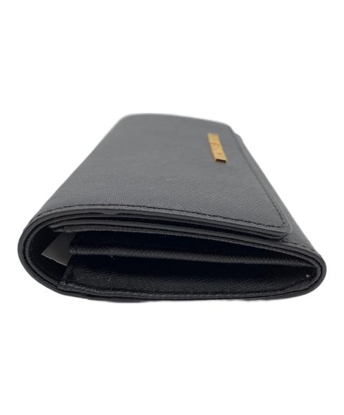 MICHAEL KORS（マイケル・コース）MICHAEL KORS (マイケル・コース) 長財布 ブラックの古着・服飾アイテム