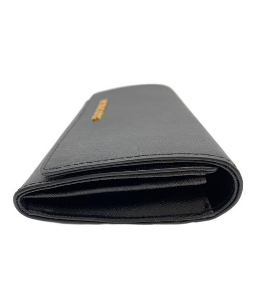 MICHAEL KORS（マイケル・コース）MICHAEL KORS (マイケル・コース) 長財布 ブラックの古着・服飾アイテム