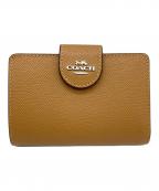 COACHコーチ）の古着「2つ折り財布」｜ブラウン