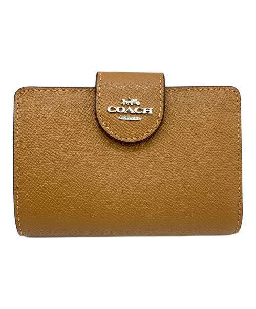 COACH（コーチ）COACH (コーチ) 2つ折り財布 ブラウンの古着・服飾アイテム
