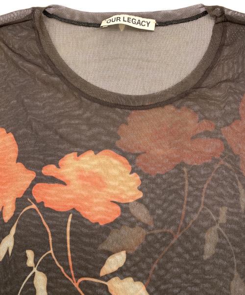 OUR LEGACY（アワーレガシー）OUR LEGACY (アワーレガシー) メッシュカットソー ブラック サイズ:36の古着・服飾アイテム