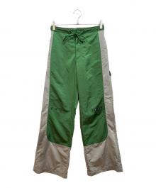 NIKE×OFFWHITE（ナイキ×オフホワイト）の古着「ナイロンパンツ」｜グリーン