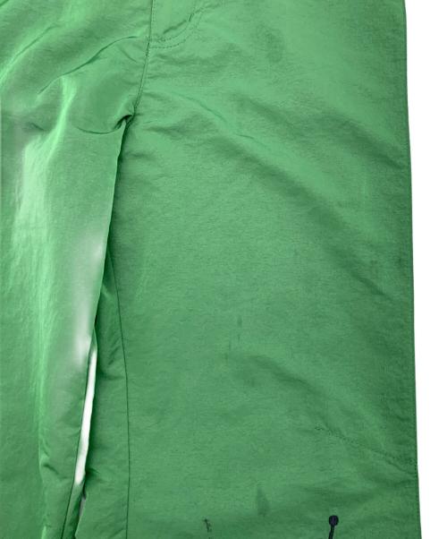 NIKE（ナイキ）NIKE (ナイキ) OFFWHITE (オフホワイト) ナイロンパンツ グリーン サイズ:XSの古着・服飾アイテム