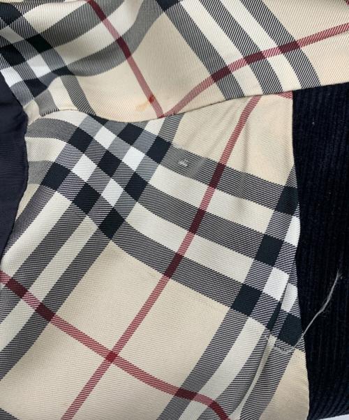 BURBERRY LONDON（バーバリーロンドン）BURBERRY LONDON (バーバリーロンドン) コーデュロイジャケット ブラック サイズ:42の古着・服飾アイテム